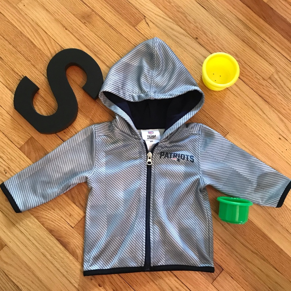 New England Patriots zip up hoodie